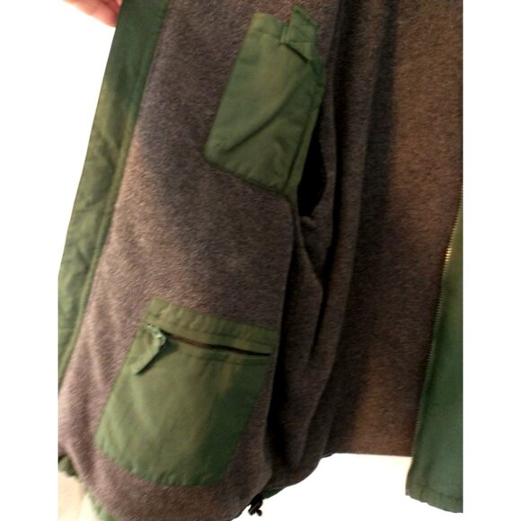 Duluth Trading Co. Men's Jacket Full Zip Green Nylon Fleece Lined Warm Coat - XL - Picture 5 of 9